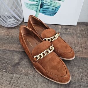 🆕️CentroPoint Women's Penny Loafers Low Block Heel Slip-on Fashion Dress Flats